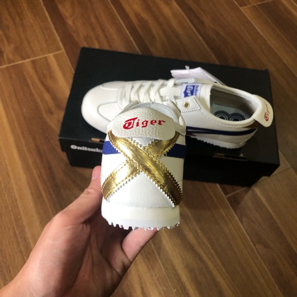 Onitsuka/Tiger MEXICO 66 White Blue Sneakers Athletic - Picture 3 of 6